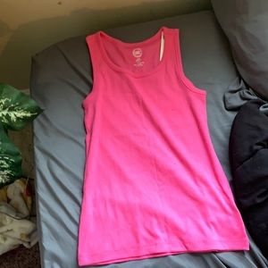 Pink tank top
